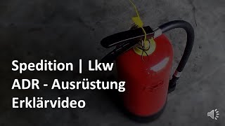 ADR  Ausrüstung bei kennzeichnungspflichtigen Gefahrguttransporten  LKW  Spedition amp Logistik [upl. by Barboza306]