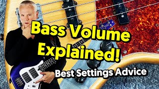 Bass Guitar Volume Knobs EXPLAINED For Beginners [upl. by Nierman]