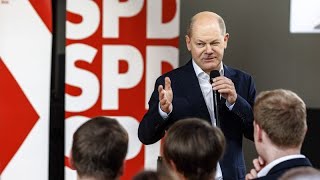 El auge de la derecha en Europa podría frenar el Gobierno de coalición de Scholz según una encuesta [upl. by Qifar]