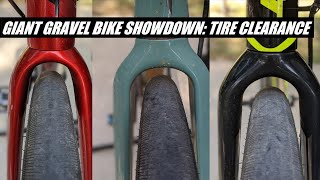 Giant Revolt Advanced vs Giant Contend AR vs Giant TCX Advanced  Episode 2  Tire Clearance [upl. by Moncear873]