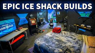 Battle of Ice Shelters 6 Insane DIY Transformations [upl. by Oranneg]