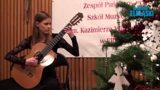 Wśród nocnej ciszy  Aleksandra Cieślak gitara [upl. by Torruella]