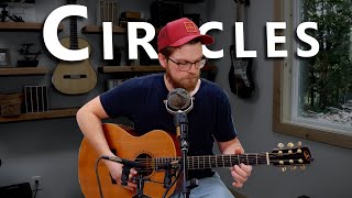 Circles Solo Acoustic Cover Post Malone [upl. by Leinahtan]