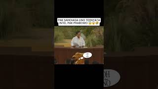 Ternyata Pak SANDIAGA UNO itu Intel 😱😱 viralvideo shorts [upl. by Sackman]