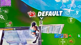 a REAL Default in Fortnite Mobile 2021 😊 [upl. by Adnalor291]