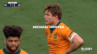 Michael Hooper 2021 Wallabies highlights [upl. by Aldrich]