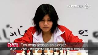 Deysi Cori gana Campeonato Continental de Ajedrez y clasifica al Mundial Femenino [upl. by Zolner]