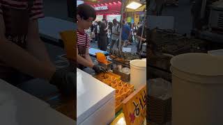 Myeongdong Shopping and Food Street myeongdong seoul korea [upl. by Nilkoorb226]