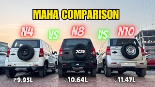 2025 Bolero Neo N4 vs N8 vs N10🔥  All Variants Maha  Comparison [upl. by Feenah]