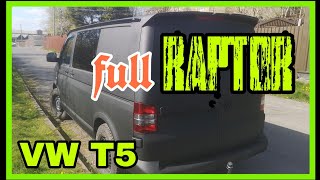 VW T5 FULL RAPTOR LINER [upl. by Madonia]