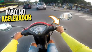 PRECISA VOLTAR O ACELERADOR DA MOTO BIZ PARA TROCAR A MARCHA  COMO CONTROLAR O ACELERADOR DA BIZ [upl. by Fullerton]