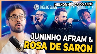 Rosa de Saron feat Juninho Afram e Mandume  Solte as Mãos  Faça Valer  React amp Análise [upl. by Lathrop]