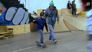 KinderWorkshop in der Skatearea 23 [upl. by Innaig239]