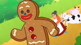 The Gingerbread Man  Fairy Tales and Bedtime Stories for Kids in English  Storytime [upl. by Cotsen645]