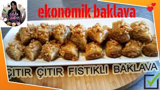 fıstıklı baklava tarifi nasıl yapılır 100 tam tarif ✅ [upl. by Itoc485]