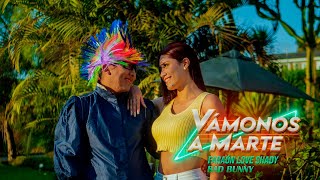 Faraón Love Shady x Bad Bunny  Vámonos a Marte Video Oficial IA [upl. by Niggem]