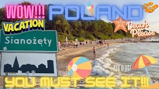 HOLIDAY TIME  visit Poland  Sianożęty   POD KLUCZ  English subtitles [upl. by Kaule324]