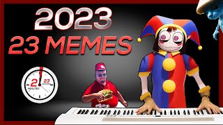 2023 in 23 MEMES in 223 [upl. by Aikenahs90]