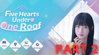 Five Hearts Under One Roof  Five Hearts Under One Roof Gameplay  Love story  Korean Love story [upl. by Fulcher]