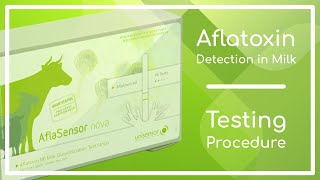 AflaSensor nova  Testing Procedure for Aflatoxin Detection in Milk [upl. by Ezana]