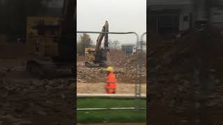 Wollaston car dealer Demolished [upl. by Concepcion531]