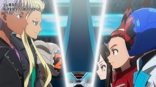 Team PENDRAGON Makes Their Entrance in the Finals  Beyblade X Episode 47 HD [upl. by Nosmoht]