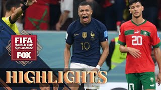 France vs Morocco Highlights  2022 FIFA World Cup  Semifinals [upl. by Nicolle927]