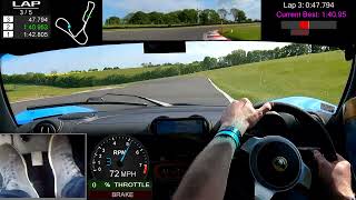 Lotus Exige 410 at Cadwell Park  Clear laps  230523 [upl. by Stoughton]