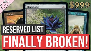 The Reserved List is Finally Broken  30th Anniversary Edition  Power 9 Reprints  EDH  MTG [upl. by Aramaj620]