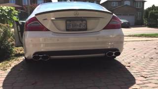 Mercedes CLS550 Cold Start Exhaust [upl. by Norre]