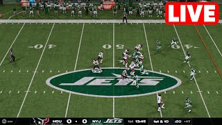 NFL LIVE🔴 Houston Texans vs New York Jets  Week 9 NFL Full Game  31st October 2024 NFL 25 [upl. by Fitton20]