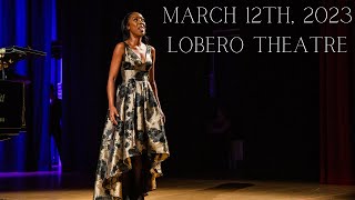 jessicasopranonotes Live in Concert  March 12th 2023  Lobero Theatre [upl. by Ticon]