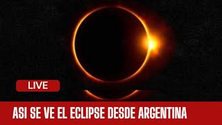 ECLIPSE ANULAR 2024 DESDE ARGENTINA [upl. by Spancake223]