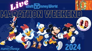 🔴 LIVE Walt Disney World Marathon Weekend runDisney 10K 1524 [upl. by Macri]