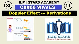 Doppler Effect Class 11 Physics Chapter 8 Waves Ilmi Stars Academy [upl. by Nevart154]