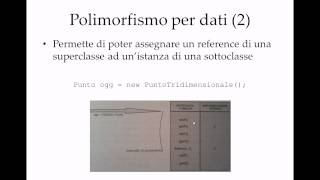 Corso Java 7  Lezione 5  OOP Polimorfismo [upl. by Anait]