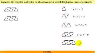 Zadanie z zapałkami  Wyrażenia algebraiczne  Matfiz24pl [upl. by Hollenbeck]