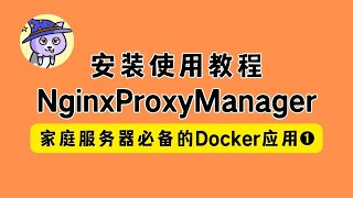 Nginx Proxy Manager安装使用教程｜ 家庭服务器必备的Docker应用➊  Nginx Proxy Manager｜Homeserver必备Docker应用  第020期 [upl. by Ilat]