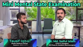 Mini Mental State Examination by Dr Saiful Islam Sword  Examination video  GOU [upl. by Latimore616]