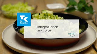 Honigmelonen Feta Salat  Histaminarmes Rezept [upl. by Larrej]