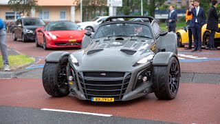 Donkervoort D8 GTO amp GT  LOUD Acceleration Sounds [upl. by Adnael894]