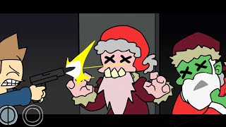 quotoh no which one do I shootquot but Santa is Zanta FNF VS Holiday mod FnF Holiday Zanta [upl. by Yuh]