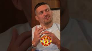 Oleksandr Usyk reveals his favourite Premier League team [upl. by Hserus195]