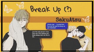 Break Up 12  Sakusa found a new girl  ▪︎ HAIKYUU TEXT STORY ▪︎ Ft IwaOi [upl. by Enenaej879]