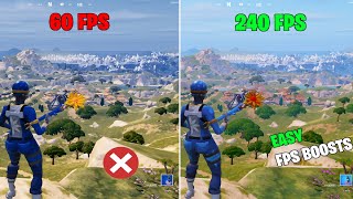 How To Fix FPS Drops amp BOOST FPS In Fortnite Chapter 5 Season 3 ✅ Easy Steps [upl. by Junno]