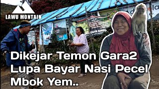 LARI DIKEJAR TEMON Di WARUNG MBOK YEM PUNCAK HARGO DALEM GUNUNG LAWU [upl. by Notfilc41]