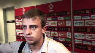 Kamil Grosicki o atmosferze w kadrze [upl. by Levania499]