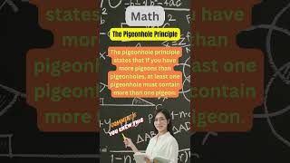 The Pigeonhole Principle maths shorts [upl. by Marler]