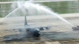 AC130J Ghostrider Arrives at Hurlburt Field [upl. by Bellis]