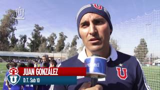 La Sub 10 goleó a Colo Colo en el Superclásico [upl. by Eilyah929]